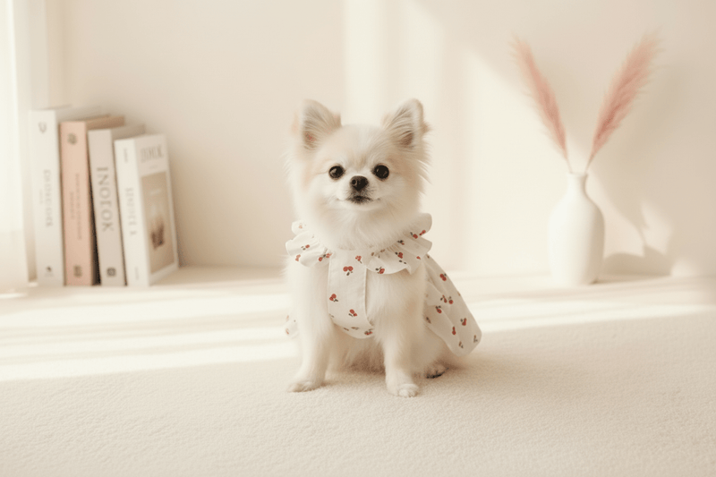 Everyday dog dresses for small dogs — soft, comfortable and beautifully made
