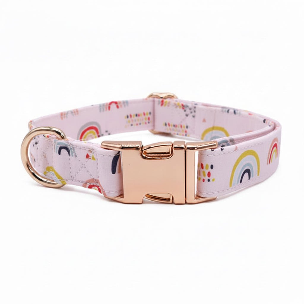 Chasing Rainbows Collar & Leash Set - Mona & Milo