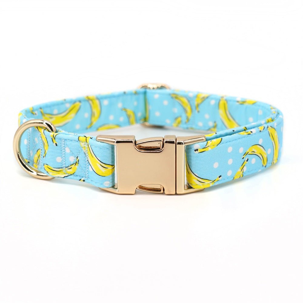 Banana Split Collar & Leash Set - Mona & Milo