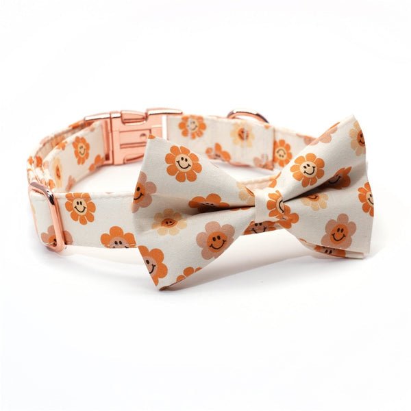 Smiley Daze Collar & Leash Set - Mona & Milo