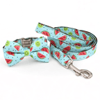 Watermelon Splash Collar & Leash Set - Mona & Milo