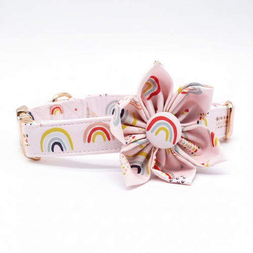 Chasing Rainbows Collar & Leash Set - Mona & Milo