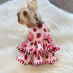 Mona & Milo Berry Daydream Dress showing a floral-patterned dress with a flowy silhouette and vibrant berry colors.