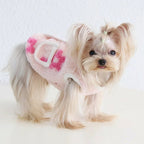 Mona & Milo Seraphine Floral Fleece Vest featuring colorful floral patterns and cozy fleece fabric.