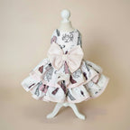 Mona & Milo The Petit Paris Dress featuring a stylish, lightweight fabric with floral patterns and a classic fit.