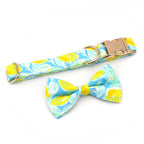 Lemon Drop Collar & Leash Set - Mona & Milo