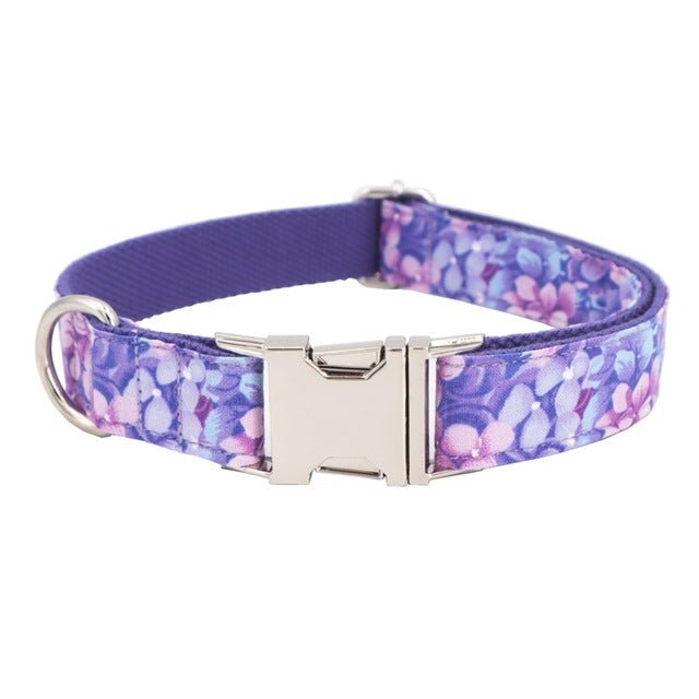 Purple Rain Collar & Leash Set - Mona & Milo