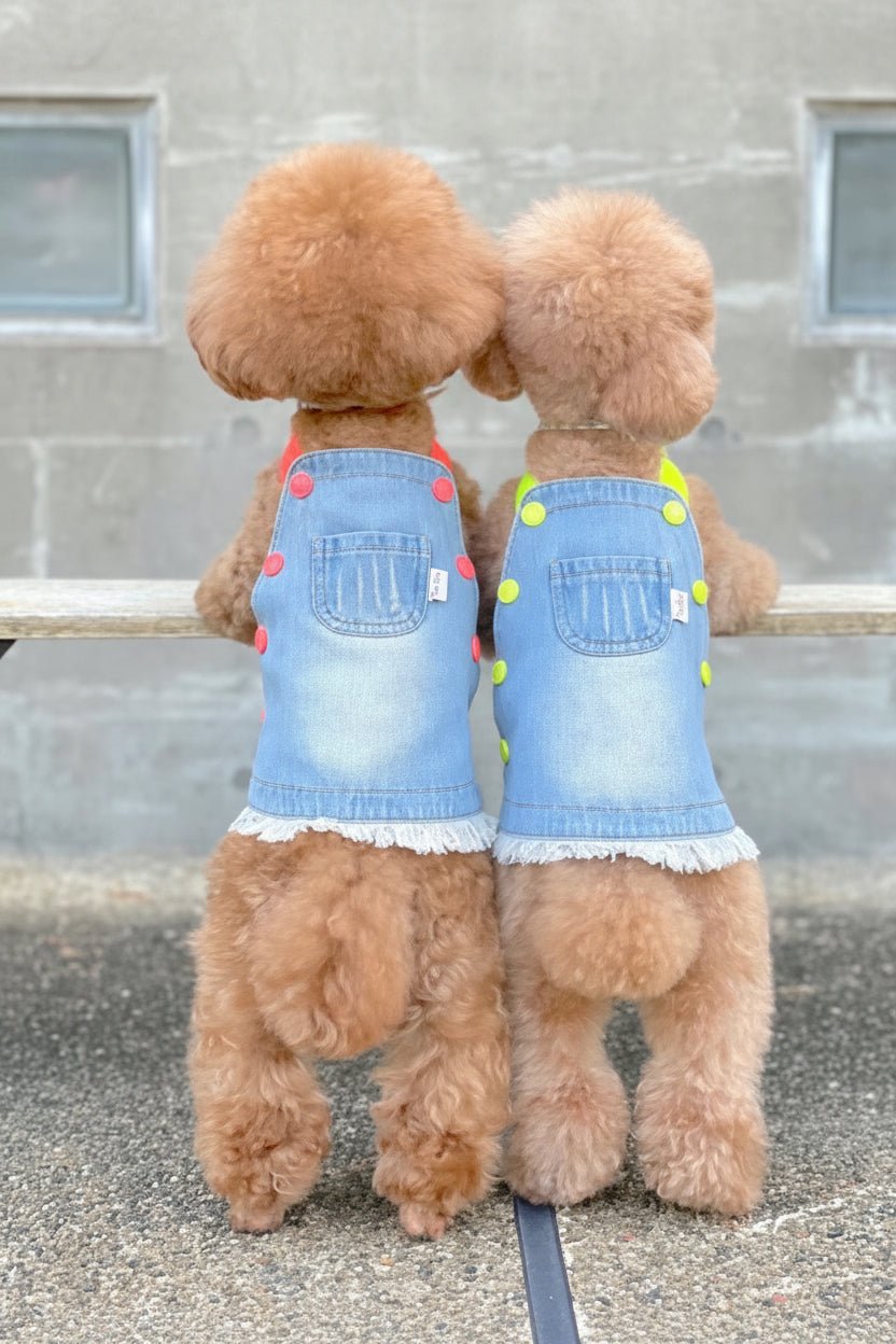 Capri Denim Dress - Mona & Milo