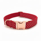 Lady in Red Collar & Leash Set - Mona & Milo