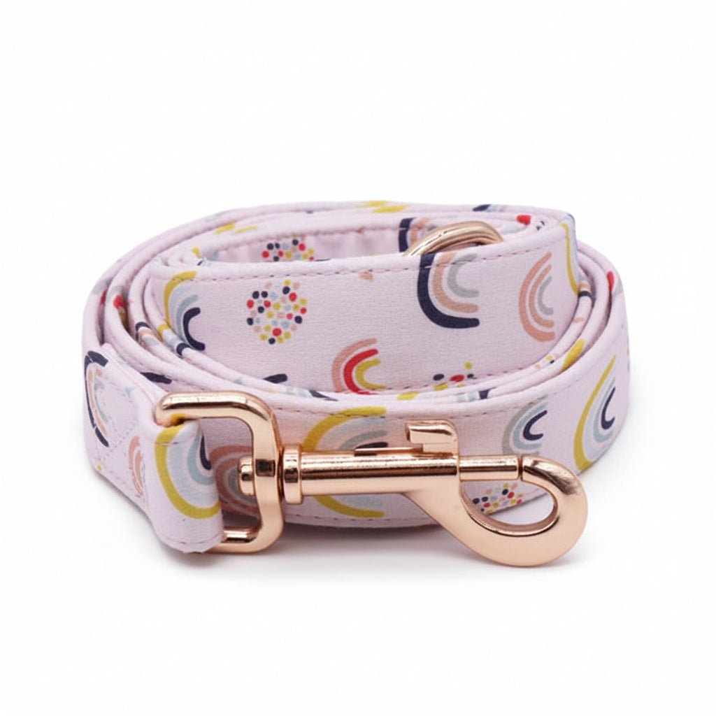 Chasing Rainbows Collar & Leash Set - Mona & Milo