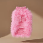 Mona & Milo Câlin Vintage Fluffy Sweater in soft, cozy knit with a plush textur