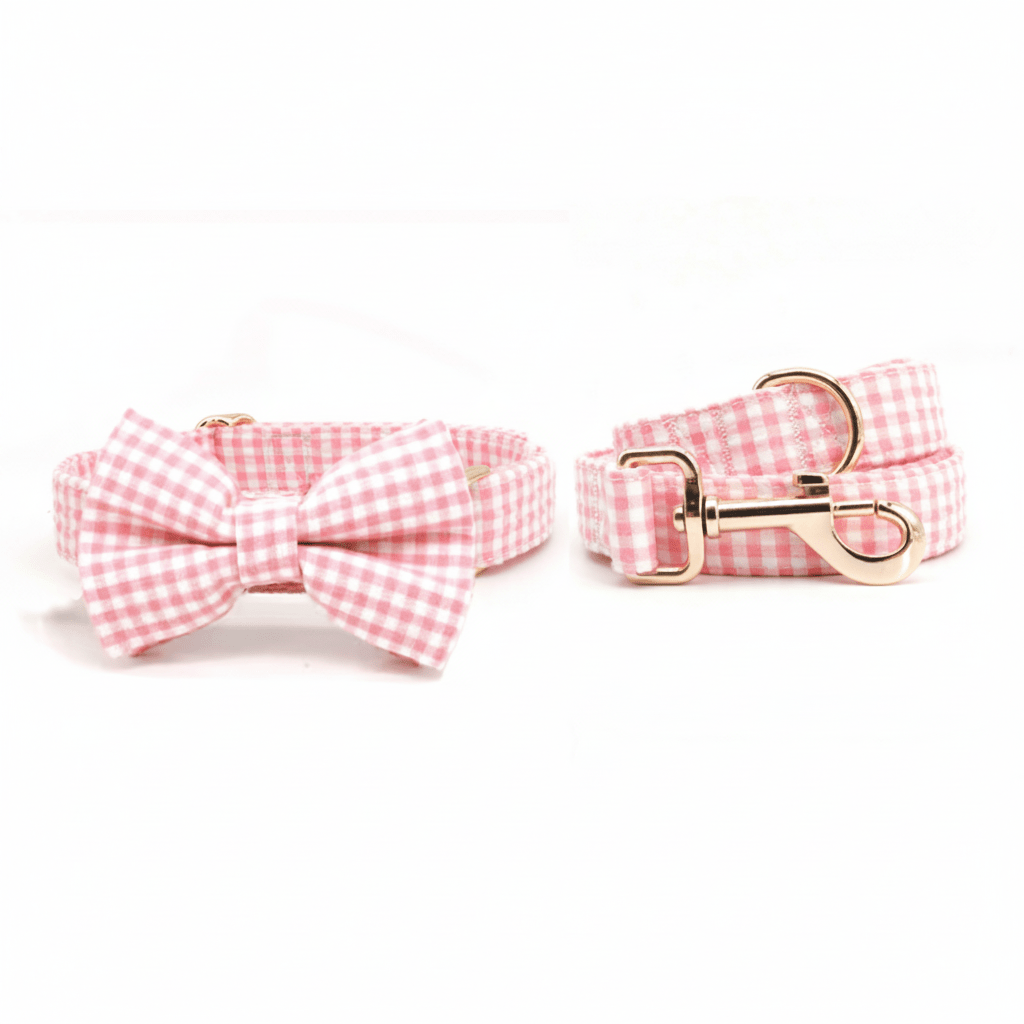 Pretty in Picnic Collar & Leash Set - Mona & Milo