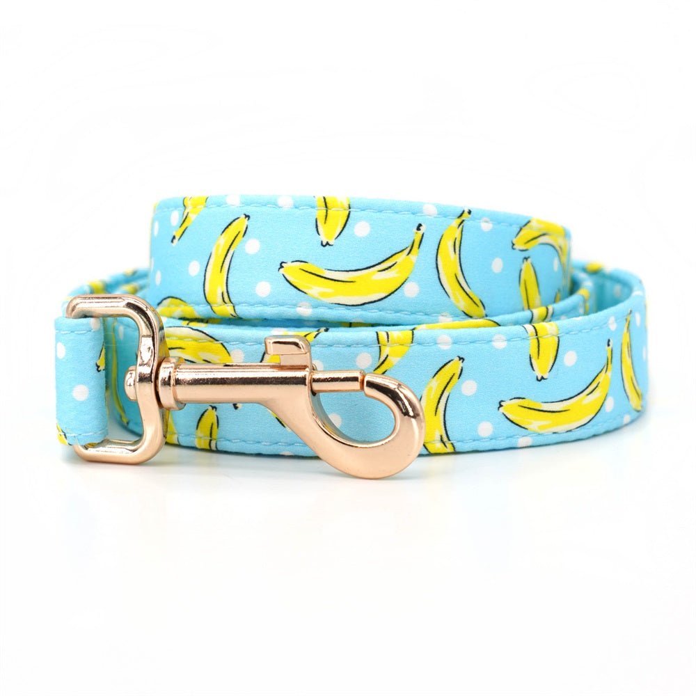 Banana Split Collar & Leash Set - Mona & Milo