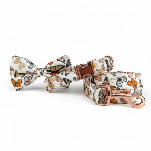 Butterfly Garden Collar & Leash Set - Mona & Milo