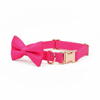 Kira Fuchsia Collar & Leash Set