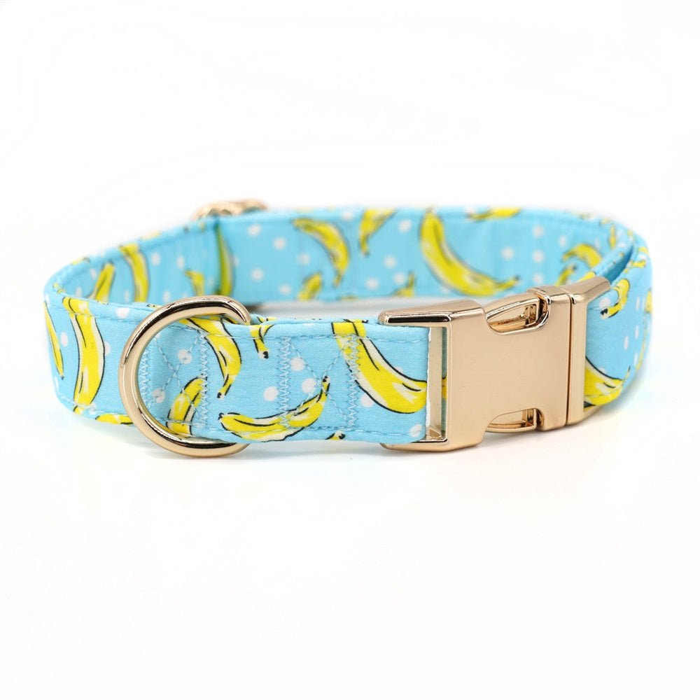 Banana Split Collar & Leash Set - Mona & Milo
