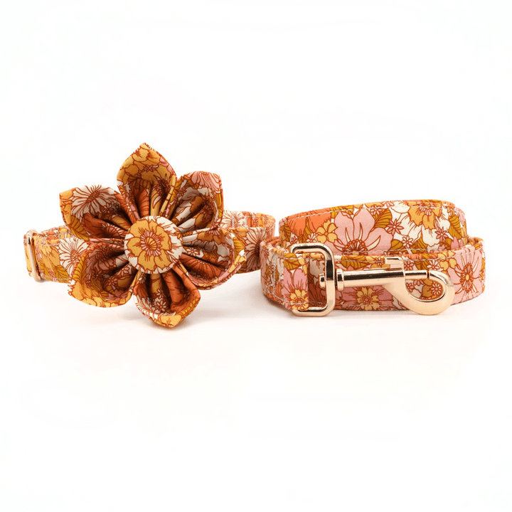 Amber Meadow Collar & Leash Set - Mona & Milo