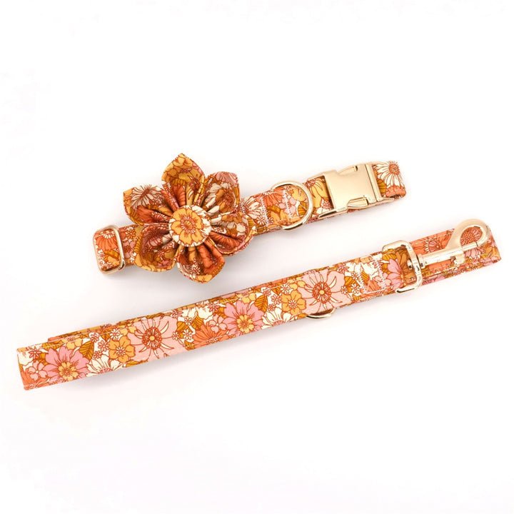 Amber Meadow Collar & Leash Set - Mona & Milo