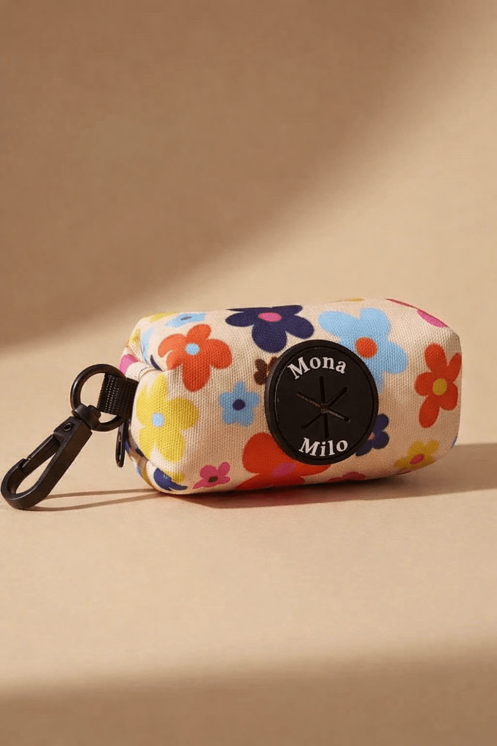 Yorkshire Terrier poop bag holder set floral 6-piece
