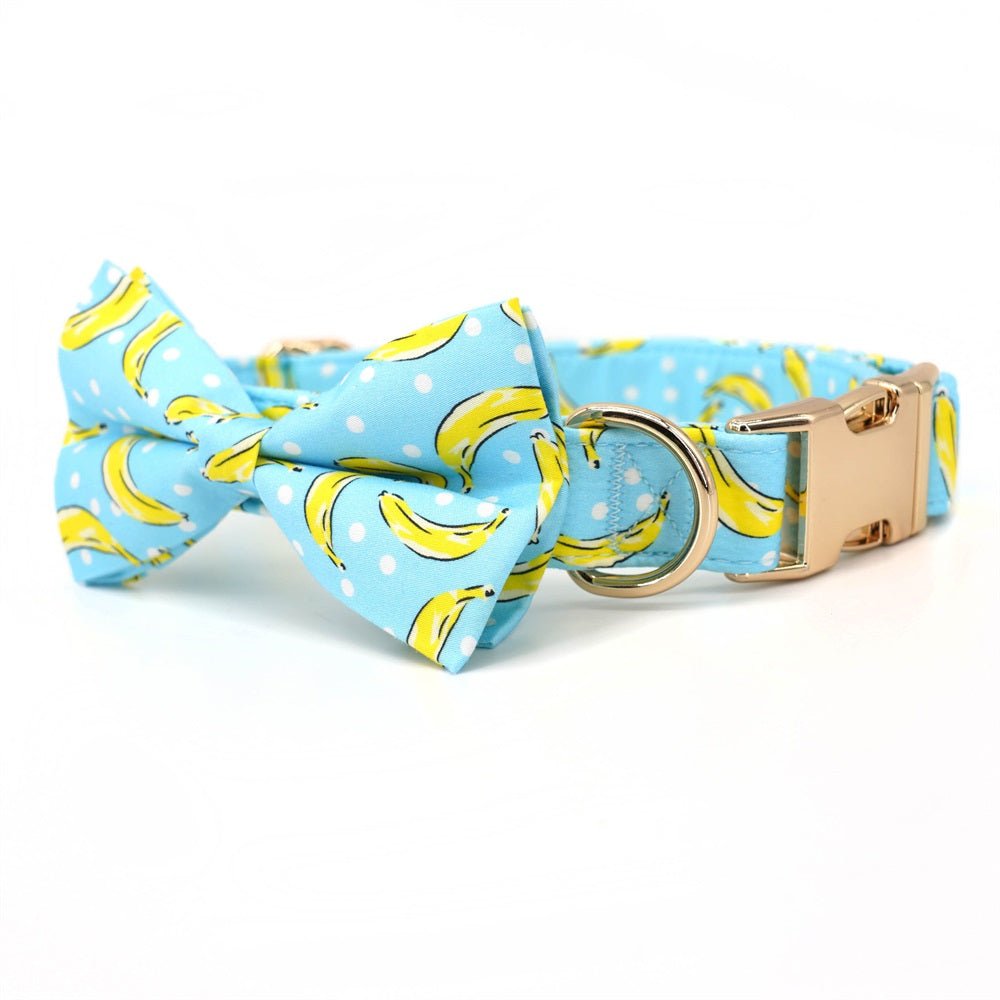 Banana Split Collar & Leash Set - Mona & Milo