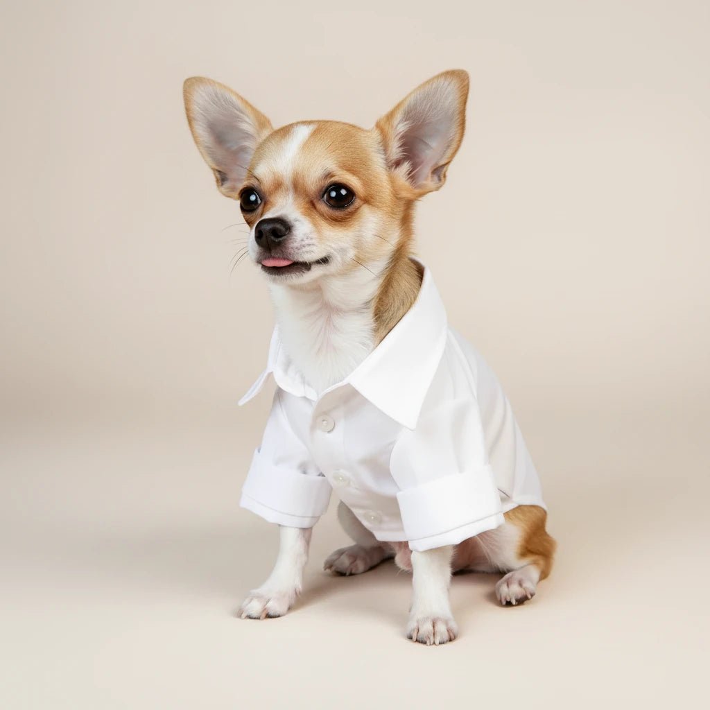Mona & Milo Henley dress shirt, men's casual long-sleeve shirt with button placket and soft fabric, shown in a neutral color.
