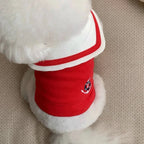 Yorkshire Terrier small dog sailor top Nautica red nautical unisex sweet
