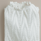 Mona & Milo Crestknit cotton top featuring a relaxed fit and soft fabric, ideal for casual wear.