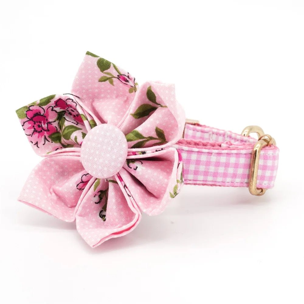 Pretty in Picnic Collar & Leash Set - Mona & Milo