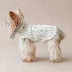 Mona & Milo Crestknit cotton top featuring a comfortable, stylish design with long sleeves and a relaxed fit.