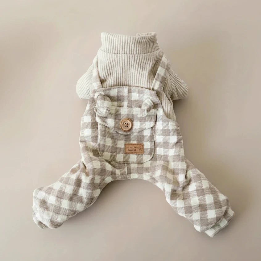 Mona & Milo Cozbury checkered dress and jumpsuit, stylish and comfortable