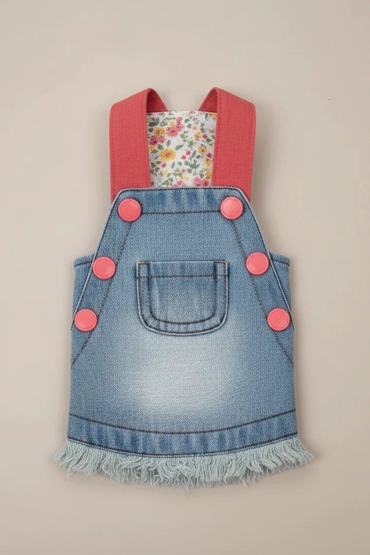 Capri Denim Dress - Mona & Milo