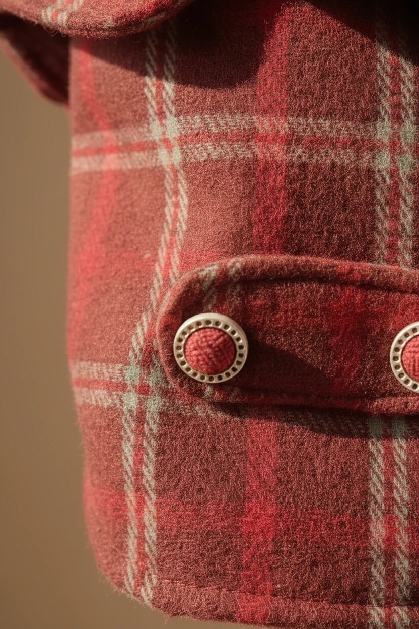 Le Plaid Vintage Dog Coat
