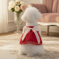 Mona & Milo Giselle Bow Dress in soft fabric with bow detail, showcasing elegant design and feminine style.