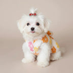 Mona & Milo Calypso Floral Fleece Dress showing a cozy, floral-patterned dress with long sleeves and a relaxed fit.