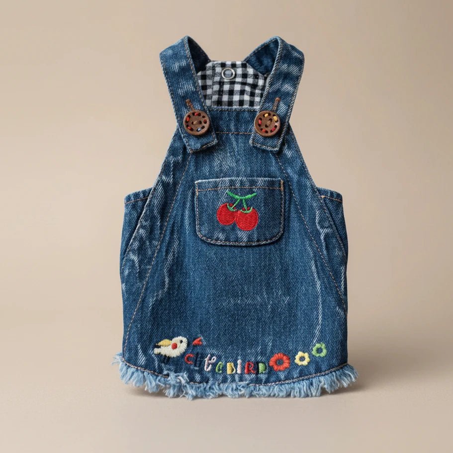 Garden Song Denim Dress - Mona & Milo