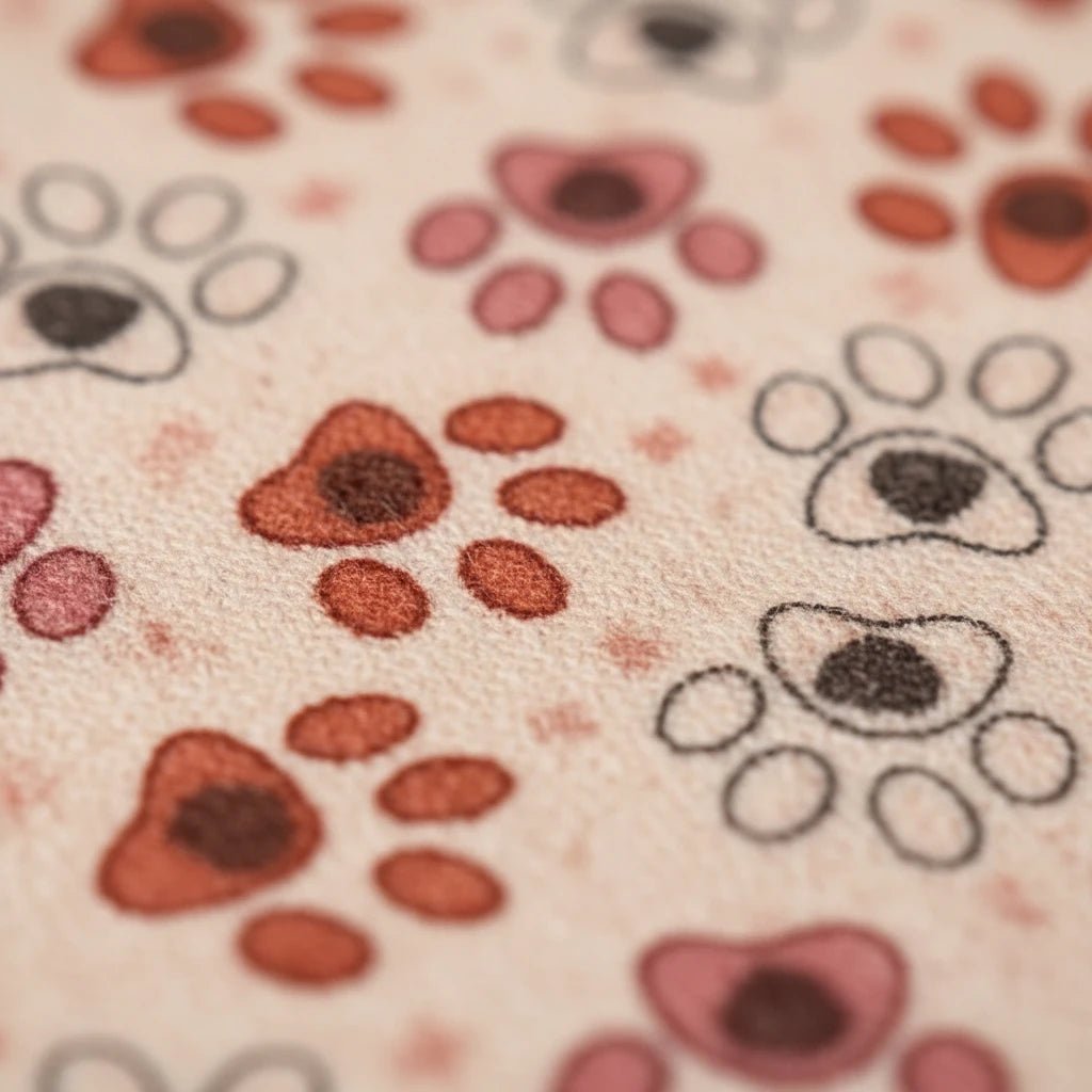 Savane Dog Harness, Collar & Leash Set- Paws