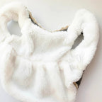 Mona & Milo Fernandine Warm Sherpa Dress with cozy, plush fabric and stylish design, perfect for chilly weather.