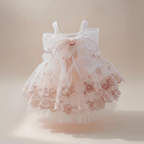 Mona & Milo Seraphine Tulle Dress with delicate straps, elegant flowing fabric